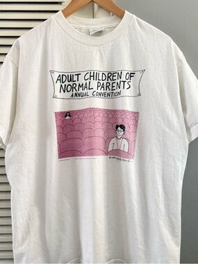 Vintage 80’s Funny Humor T-shirt’ADULT CHILDREN OF NORMAL PARENTS CONVENTION’